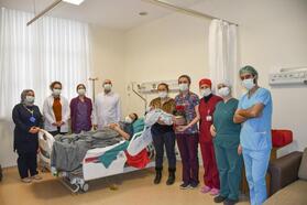 Saray Devlet Hastanesi'nde 2,5 yıl sonra ilk doğum