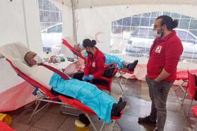Kaymakam Kılınçkaya'nın da katıldığı kampanyada 127 ünite kan toplandı
