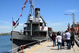 Nusret Müze Gemisi, Tekirdağ'da ziyarete açıldı