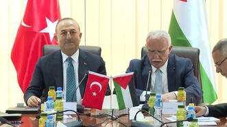 Çavuşoğlu, Türkiye-Filistin Ortak Komitesi 2'nci Toplantısına katıldı