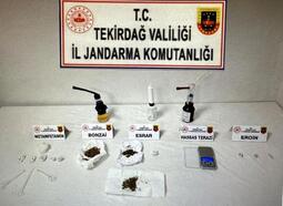 Tekirdağ'da uyuşturucu operasyonunda 2 tutuklama