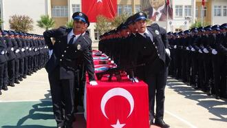 Aydın POMEM’de 483 öğrenci polis oldu