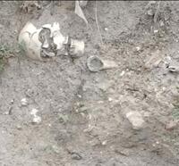 Çankırı'da kafatası ve kemikler bulundu