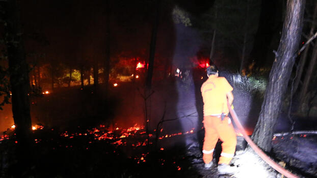Kozan’da 6 noktada çıkan orman yangını kontrol altına alındı