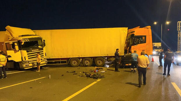 Kuzey Marmara Otoyolu'nda kaza: 2 yaralı