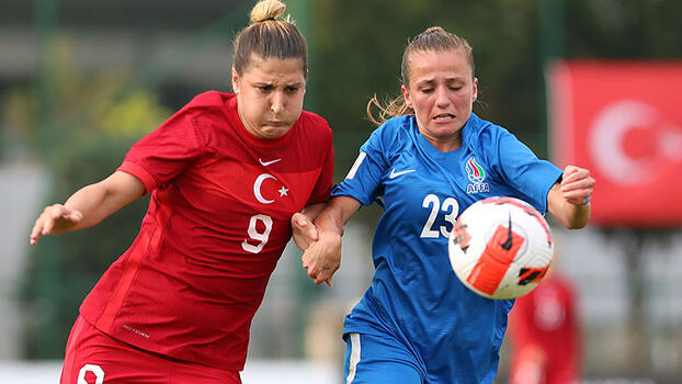 A Milli Kadın Futbol Takımı, Azerbaycan ile 2-2 berabere kaldı
