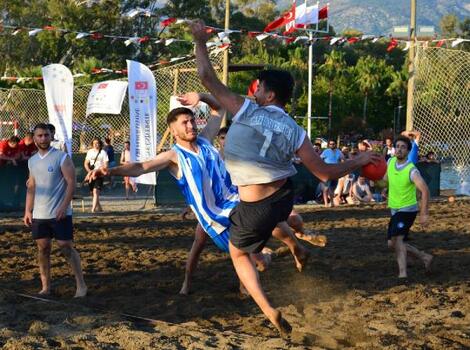 Plaj Hentbol Turnuvası Köyceğiz’de başladı