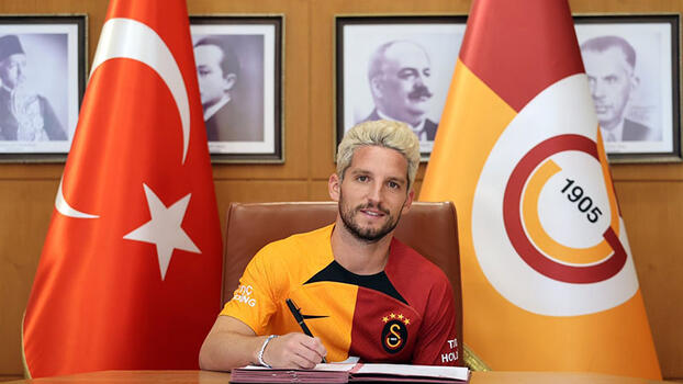 Galatasaray, Mertens ile 1+1 yıllık sözleşme imzaladı