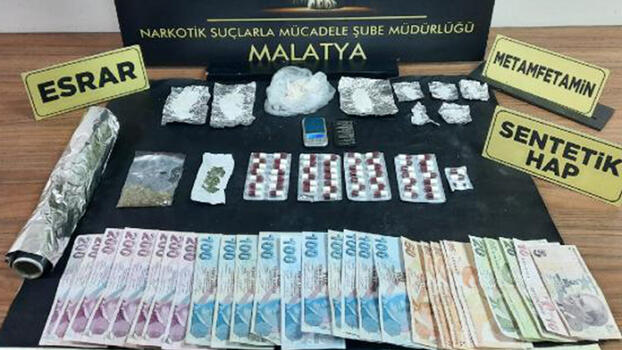 Malatya'daki uyuşturucu operasyonunda 2 tutuklama
