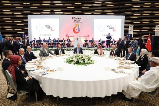 Cumhurbaşkanı Erdoğan, 5. İslami Dayanışma Oyunları'na katılan ülkelerin lideriyle buluştu/ Ek fotoğraflar