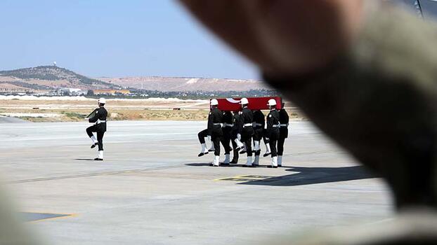 Şehit Uzman Çavuş Mahsun Şimşek'in cenazesi Gaziantep'e getirildi