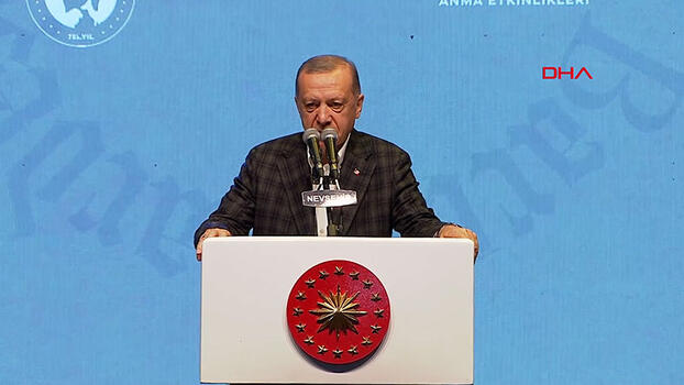 Cumhurbaşkanı Erdoğan, Hacı Bektaş-i Veli'yi anma töreninde konuşuyor