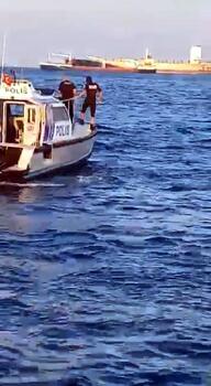 Avcılar'da polisten kaçmak için denize atlayıp 2 kilometre yüzdü