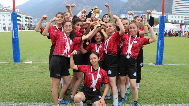 Ragbi Türkiye şampiyonu; erkeklerde Ankara, kadınlarda Kastamonu oldu
