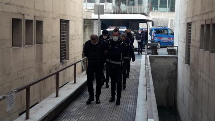 Bursa'da suç örgütüne operasyonun 8 şüphelisi adliyede