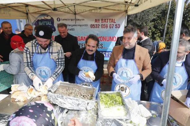 Şile Hamsi Festivali’nde 5 ton hamsi dağıtıldı