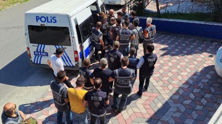 Zonguldak’taki fuhuş operasyonunda 11 şüpheli adliyede