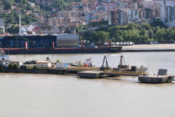 Ukrayna’dan çıkan gemi, Zonguldak'a geldi