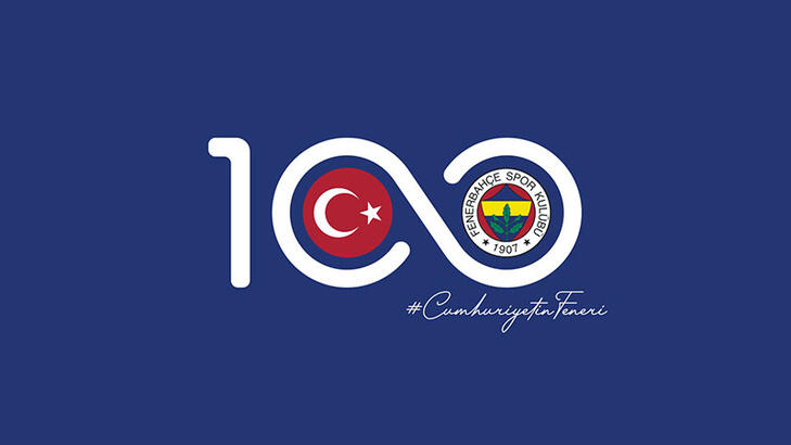 Fenerbahçe, Türkiye Cumhuriyeti'nin 100'üncü yılına özel hazırlanan logosunu duyurdu
