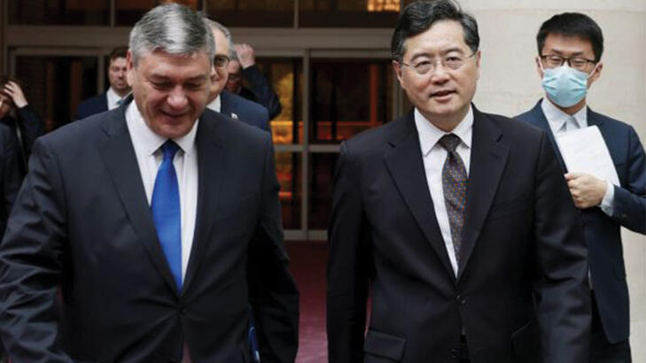 Çin Dışişleri Bakanı Gang, Rusya Dışişleri Bakan Yardımcısı Rudenko ile görüştü
