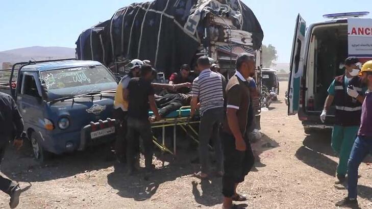 Rusya, İdlib’de sebze pazarını vurdu: 9 ölü, 30 yaralı