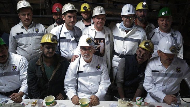 Bakan Işıkhan, Zonguldak'ta 1 işçinin öldüğü madeni ziyaret etti