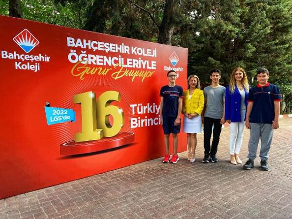 Bahçeşehir Koleji LGSde 16 Türkiye 1incisi çıkardı