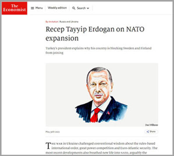 Cumhurbaşkanı Erdoğan: İsveç ve Finlandiyanın ittifaka katılma ısrarı, NATOnun gündemine gereksiz bir madde eklemiştir