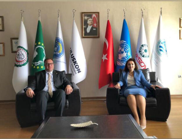 Karadağ Büyükelçisi’den ULUSKON Başkanı Atasoy’a ziyaret