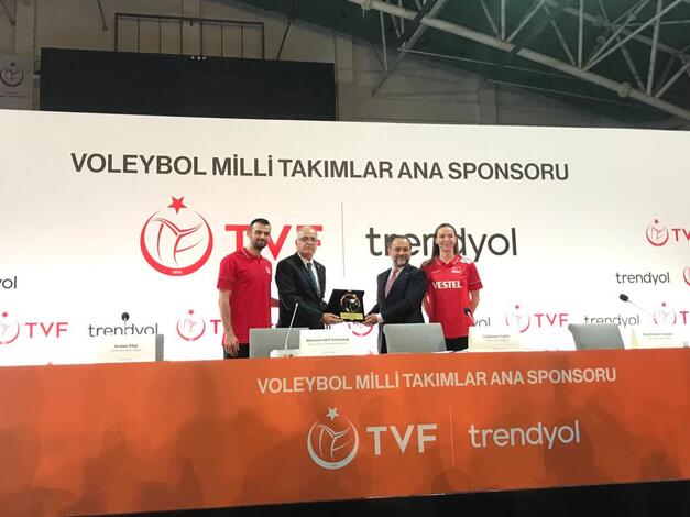Trendyol, Voleybol Milli Takımları’nın ana sponsoru oldu
