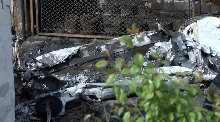 Single-engine plane crashed in Bursa: 2 dead