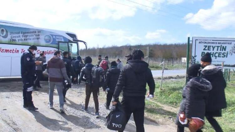 Afgan göçmenler 'Burası Yunanistan' denilerek Büyükçekmece'ye bırakıldı