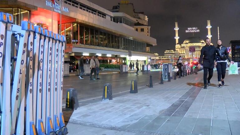 Taksim Meydanı araç ve yaya trafiğine açıldı