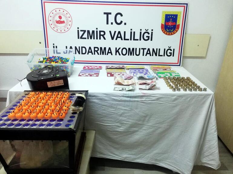 İzmirde kumar baskını; 104 kişiye 189 bin TL ceza