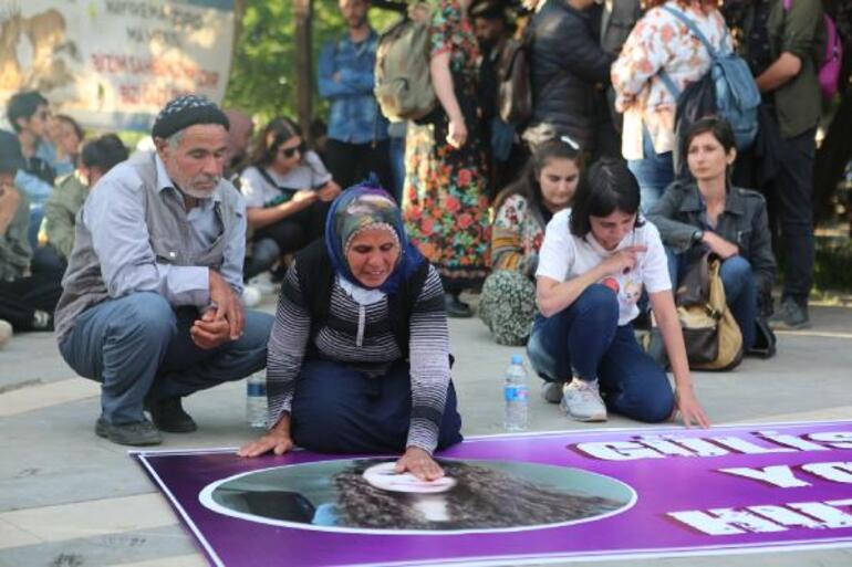 870 gündür kayıp Gülistanın ailesi ve arkadaşları yürüyüş yaptı