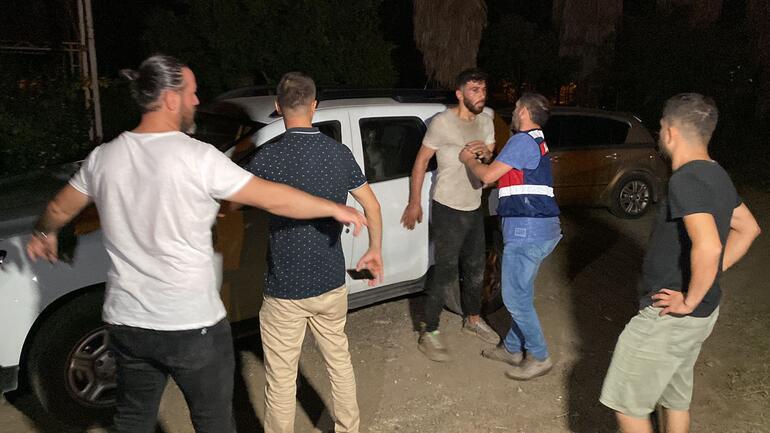 Osmaniyede geçici barınma merkezinden kaçan 35 göçmen yakalandı