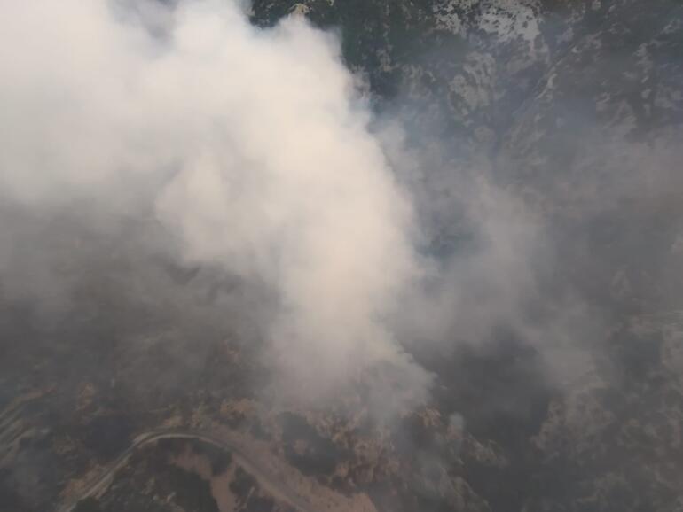 Datça’daki orman yangınında 2’nci gün: Yangın kontrol altında