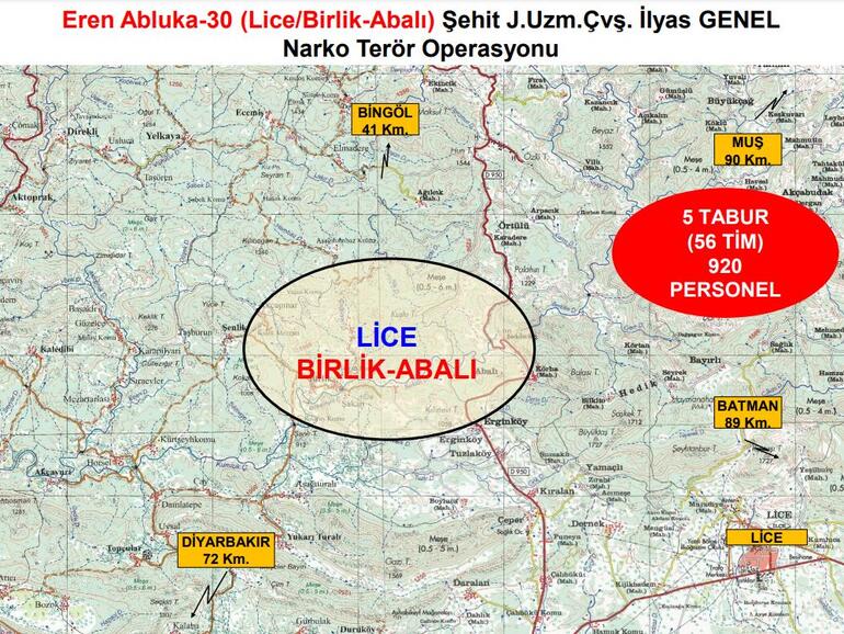 İçişleri Bakanlığı: Eren Abluka-30  operasyonu başlatıldı