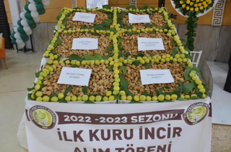 Sezonun ilk kuru inciri, kilosu 400 liradan alındı