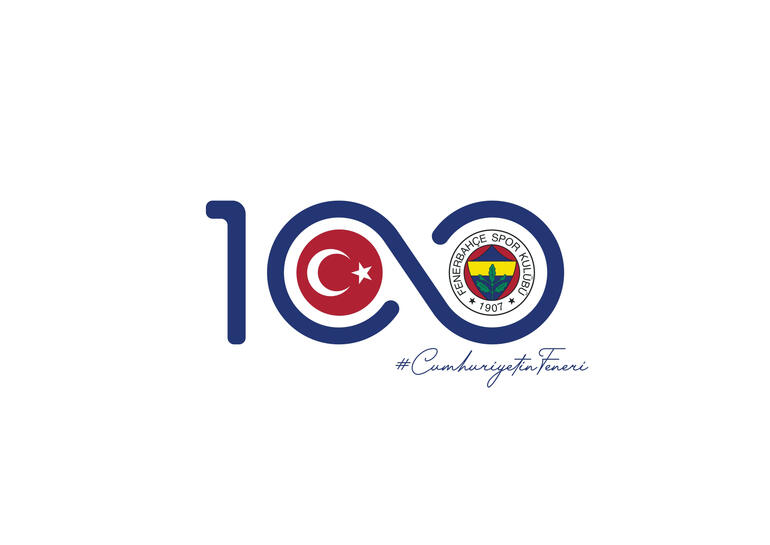 Fenerbahçe, Türkiye Cumhuriyetinin 100üncü yılına özel hazırlanan logosunu duyurdu