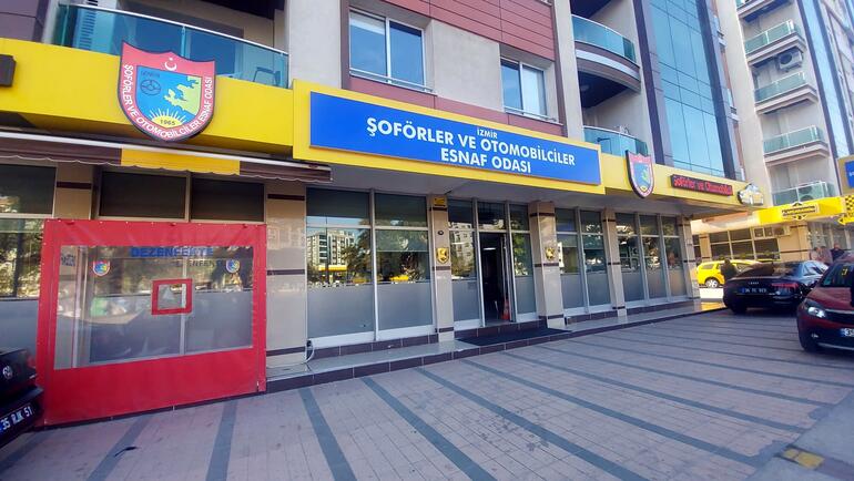 İzmir Taksiciler Odası Başkanı ile tartıştı, tabancayla binaya ateş açtı