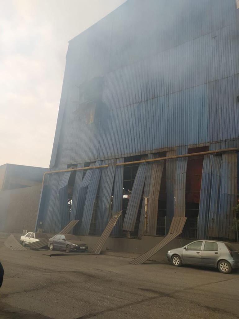 Hatay’da demir- çelik fabrikasında patlama: 5 işçi yaralı