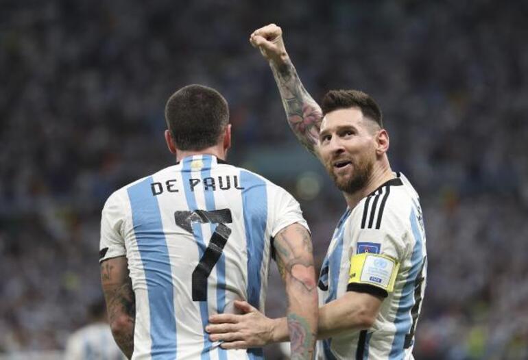 Arjantin, yarı finalde Hırvatistanın rakibi oldu