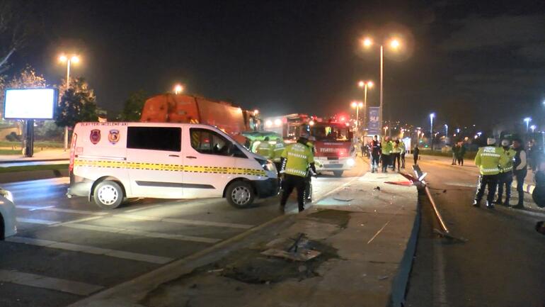 Maltepe’de infaz koruma memuru kazada hayatını kaybetti