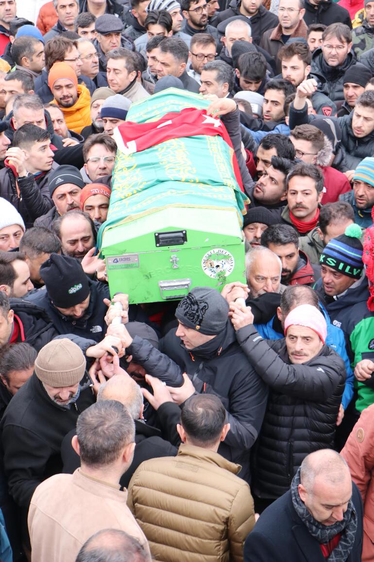 Çığda ölen dağcı, Erzurumda son yolculuğuna uğurlandı