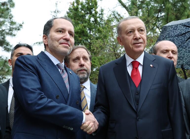Cumhurbaşkanı Erdoğandan Fatih Erbakana ziyaret