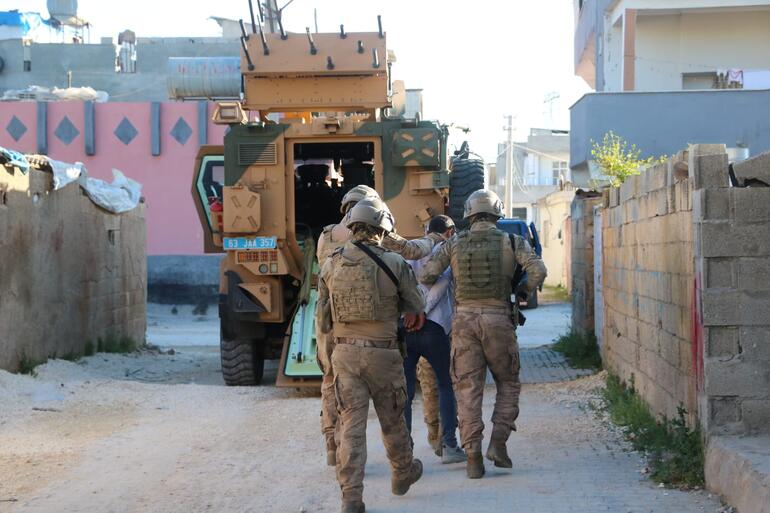 Şanlıurfa merkezli 7 ilde PKK operasyonu: 11 gözaltı