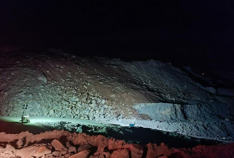 Somada maden ocağında toprak kayması: 1 ölü, 3 yaralı