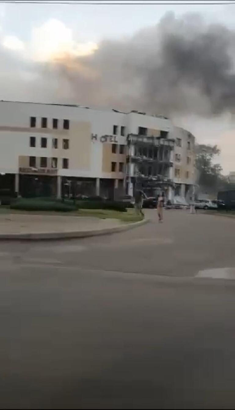 Zaporijya’da bir otele füze saldırısı: 1 ölü
