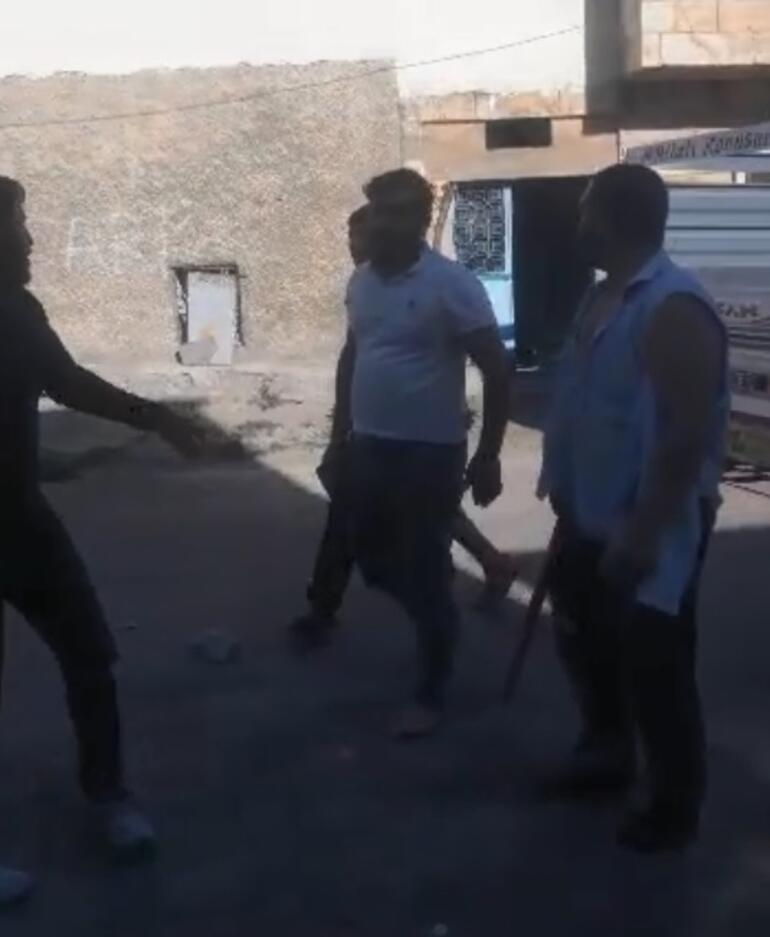Nevşehirde yabancı uyruklu iki grup arasında taş ve sopalı kavga: 2 yaralı